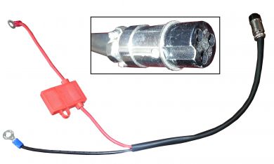 Battery Lead (3 Pin Barrel)